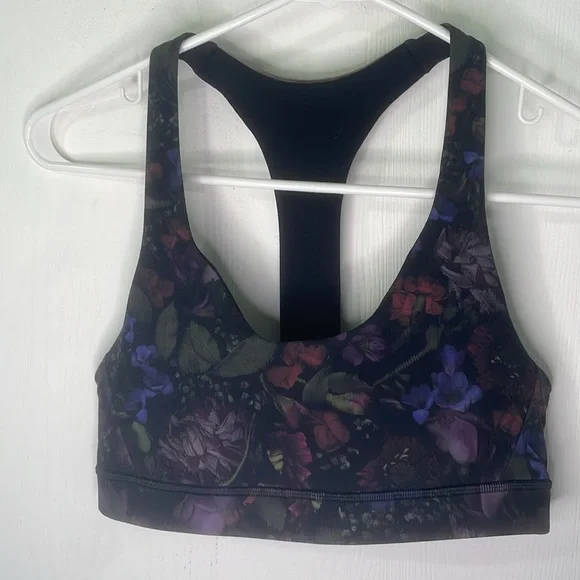 Lululemon Break Free Bra NWOT Floral Print Size 8 - Picture 2 of 7